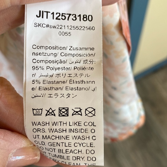 SHEIN dress size M flower print tank straps - Picture 6 of 6